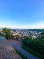 view of the city of the sea