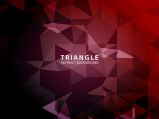 Vector of modern abstract triangular background - Vector