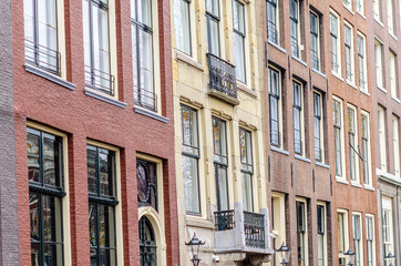 Architectural detail in Amsterdam, the Netherlands