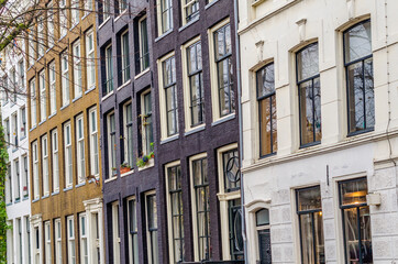 Architectural detail in Amsterdam, the Netherlands