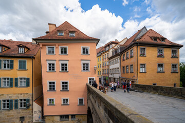 Bamberg, Brückenrathaus, Altstadt, Bayern, Deutschland, Regnitz, Klein Venedig, Geyerswörthsteg, Historische Altstadt