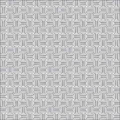 Vector pattern with symmetrical elements . Modern stylish abstract texture. Repeating geometric tiles from striped elements.