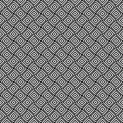 
Seamless vector pattern in geometric ornamental style. Black and white pattern.
