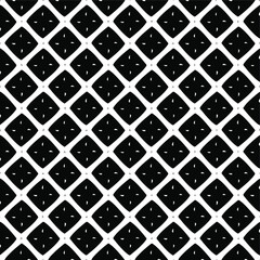 
Seamless vector pattern in geometric ornamental style. Black and white pattern.