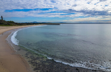 Forster Main Beach Morning Seascape