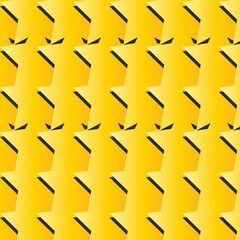 yellow star and a background with lines