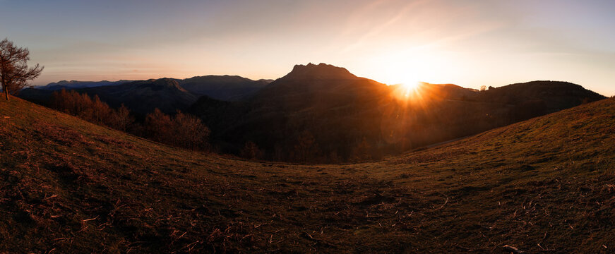 Look at Aiako Harriak three peaks at the Basque Country. © Jorge Argazkiak