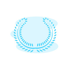 Illustration Vector Graphic of Laurel Wreath icon