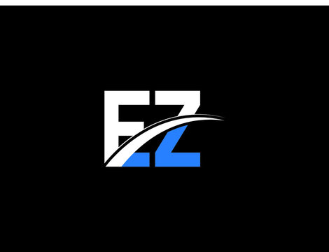 Letter EZ Logo, creative ez logo icon vector image design for your business