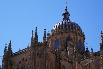 Fototapeta na wymiar Paseo por el centro de Salamanca