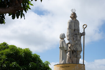 statue of saint jose in saint jose de ribamar, maranhão