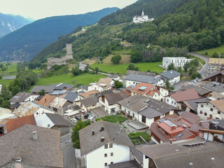 Fototapeta na wymiar The traditional village of Burgeis on South Tyrol in Italy