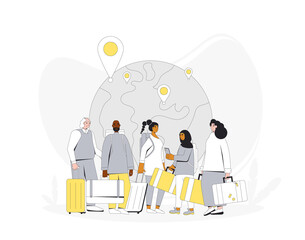 International migration.