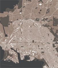 map of the city of Richmond, USA