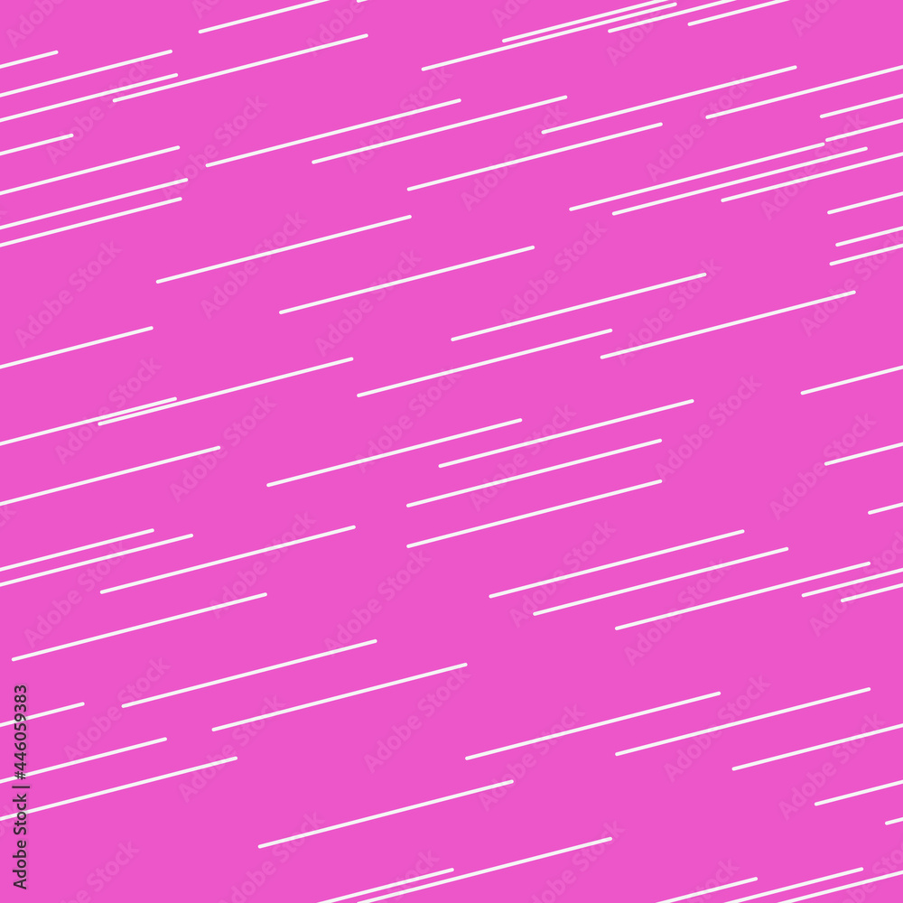 Poster diagonal sticks and pink background. vector.