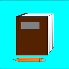 illustration of an book