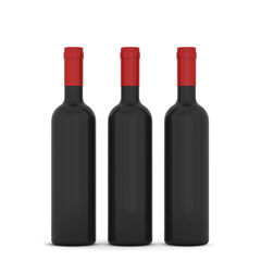 Bottle of red wine