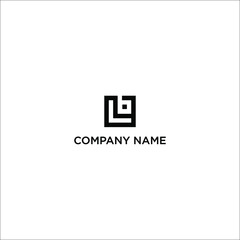 A design featuring a letter LB with a square concept, very suitable in various business purposes who wants to highlight unique logo for brand name using letter LB.