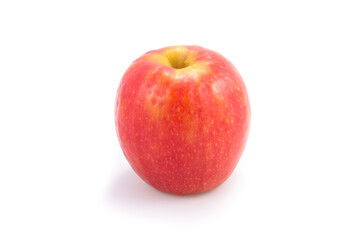 Manzana roja fondo blanco