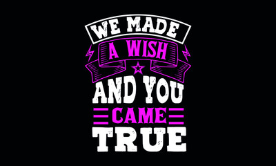 New Baby T-shirt Design template