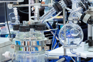Rotary evaporator on the Pharmtech and Ingredients Exhibition