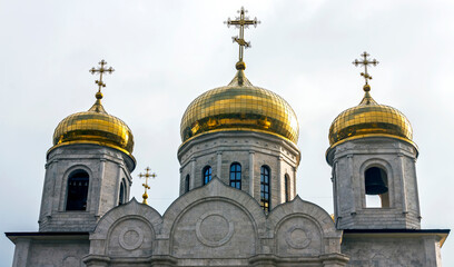 The Cathedral of Christ the Savior in Pyatigorsk,Northern Caucasus.