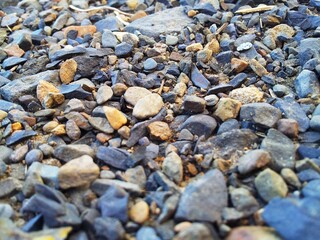 stones on the beach
