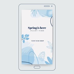 Floral Spring Instagram Story