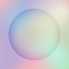 Modern gradient vector background in pastel colors
