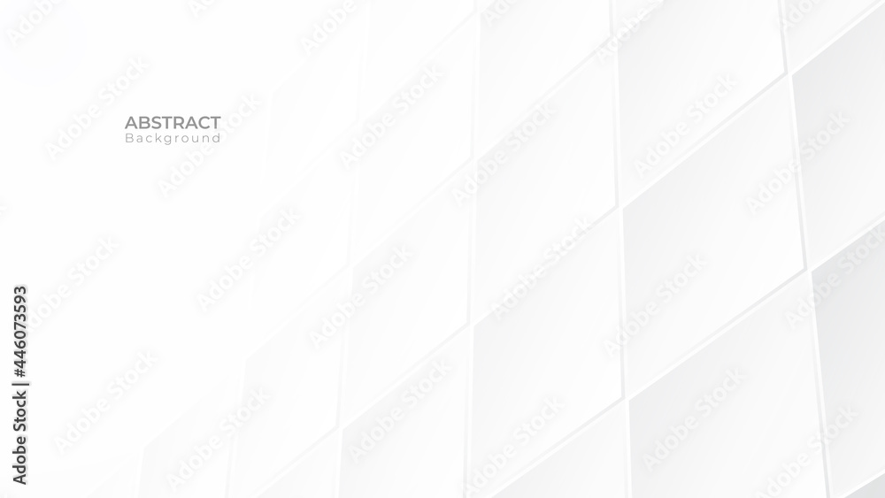 Poster Abstract modern line texture background. White and grey pattern geometric with copy space. Vector art illustration