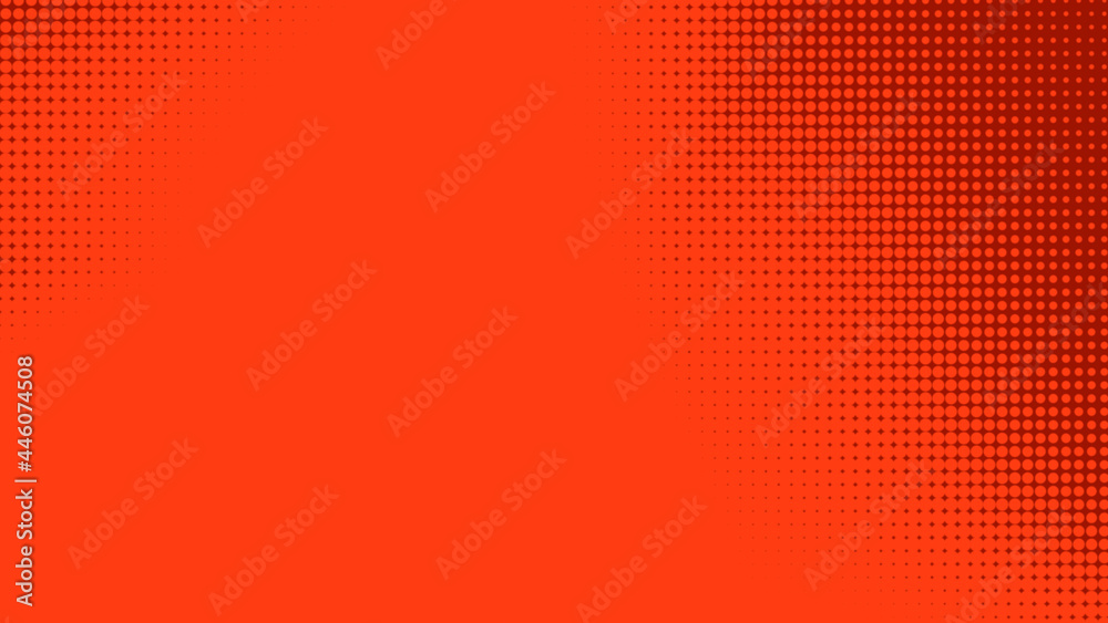 Poster dots halftone red purple color pattern gradient texture with technology digital background. dots pop