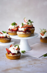 Cute Mini Strawberry Shortcake Stand