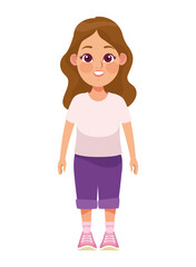 cute little blond girl