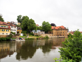 Naklejka na ściany i meble View of the old town of Bamberg