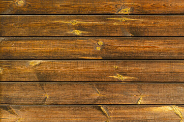 Wooden planks with knot texture horizontal
