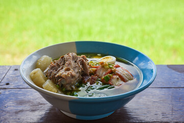 Spicy Thai Tom Yum Noodles.