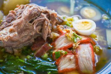 Spicy Thai Tom Yum Noodles.