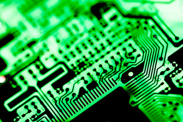 Abstract,close up of Mainboard Electronic background.
(logic board,cpu motherboard,circuit,system board,mobo)