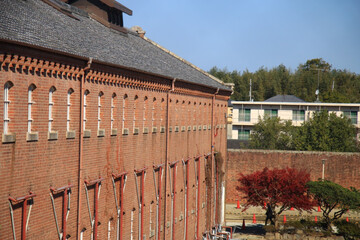 THE FORMER NARA PRISON 旧奈良監獄 奈良少年院　最後の見学会　 - obrazy, fototapety, plakaty