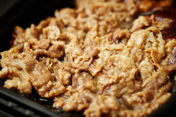 Beef Bulgogi Rice Bowl in Takeout Container
