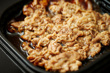 Beef Bulgogi Rice Bowl in Takeout Container