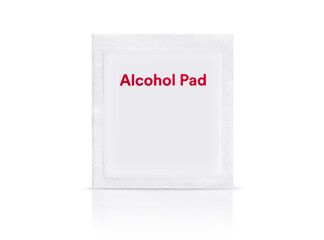 alcohol pads package mockup isolate Equipment of Rapid antigen test equipment kit set ,Mock up for packaging design concept