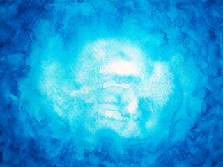 blue abstract watercolor painting background art texture template pattern illustration design hand drawing color on paper wallpaper