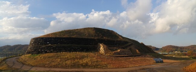 한국 연천 호루고루 성벽