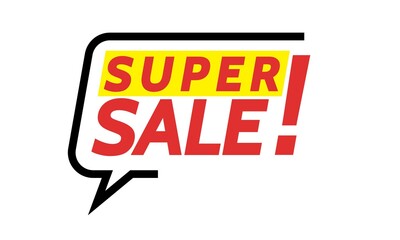 Big Sale and special offer. Banner, Button Speech bubbles with dialog words Thinking and speaking clouds . Vector illustration.Theme color.