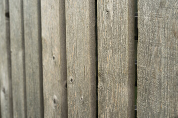 Old wooden fence picket fence, rural retro background