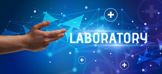 Close-Up of cropped hand pointing