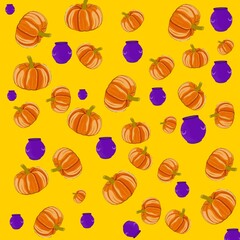 seamless pattern with eggs