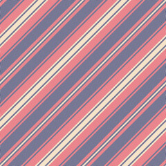 Stripe pattern herringbone in red, navy blue, beige. Textured dark bright diagonal lines for dress, shirt, skirt, trousers, blanket, throw, other modern autumn winter fashion textile design.