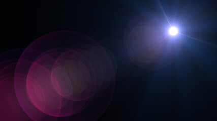 Digital lens Flare, Abstract overlays background.Light